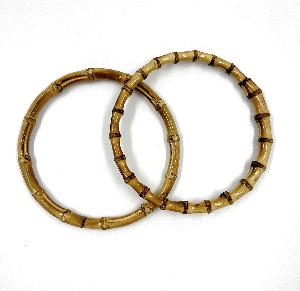 Ручки из бамбука, d 17 см, 2 шт.